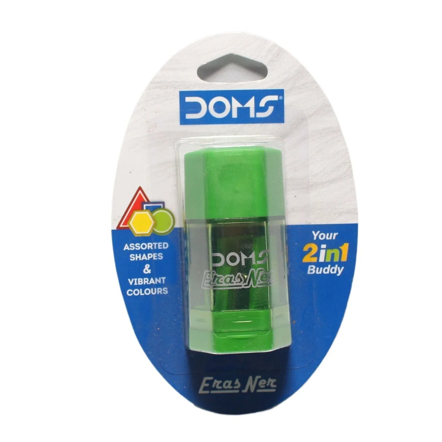 Doms Erasener 2-in-1 Eraser & Sharpener